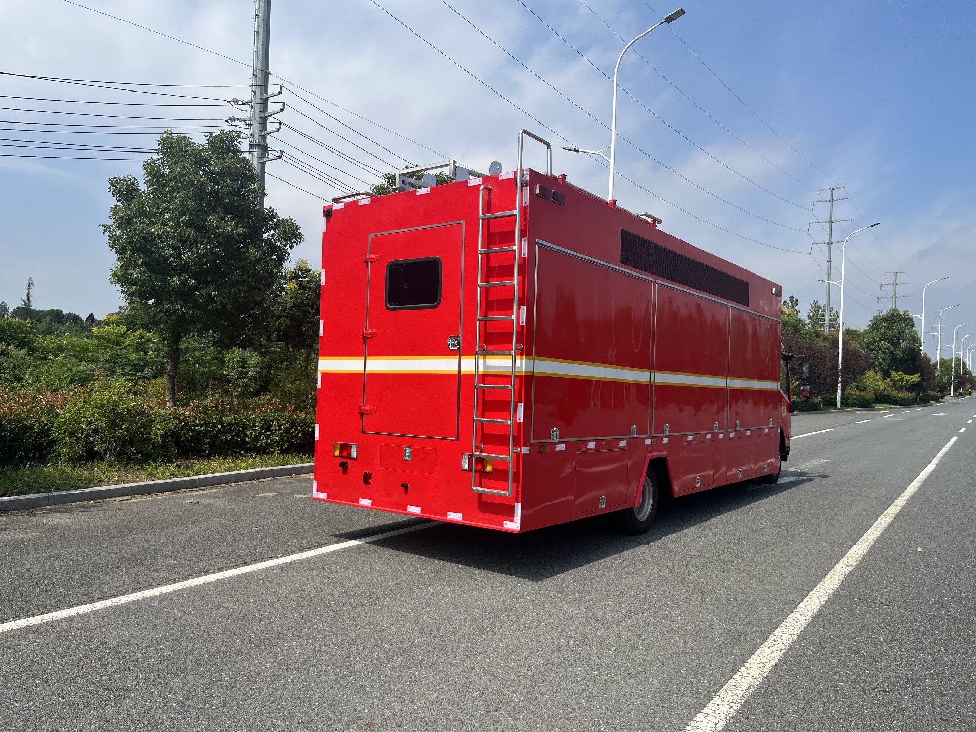 五十铃消防宣传车