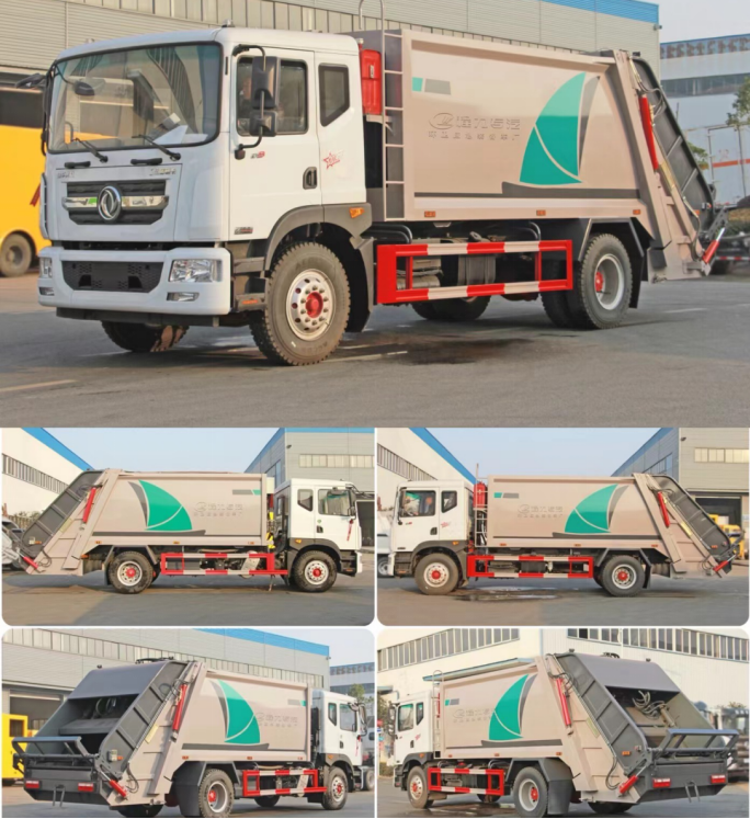 东风D9-12方压缩垃圾车