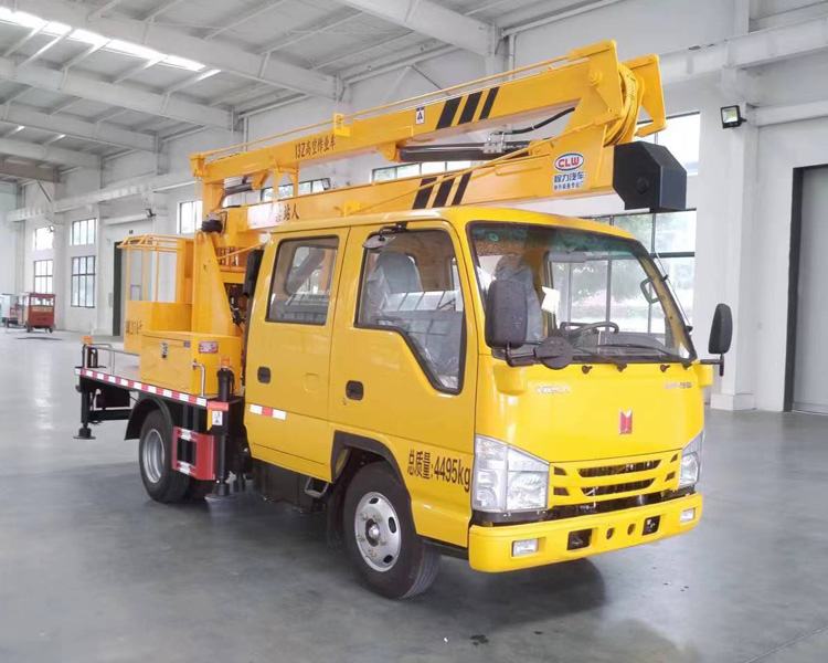庆铃铃咖13米折臂高空作业车（蓝牌）